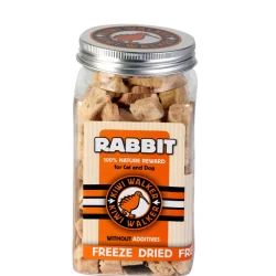 Træningsgodbidder - Frysetørrede - Snack Rabbit -75g Godbidder af Kaninkød